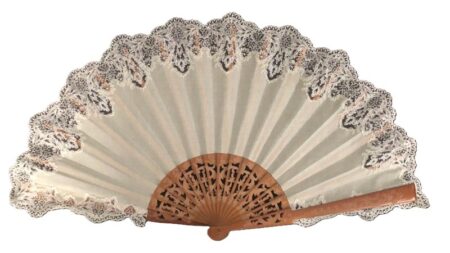 Simple wedding fan